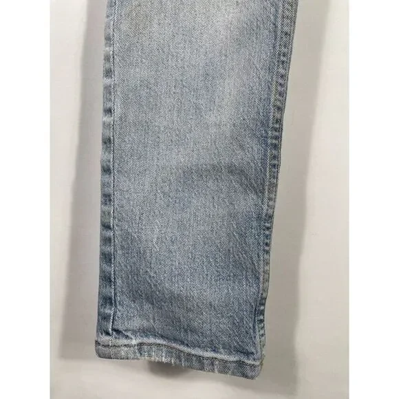 Ksubi Men's Size 30x29‎ Light Blue Distressed Jeans